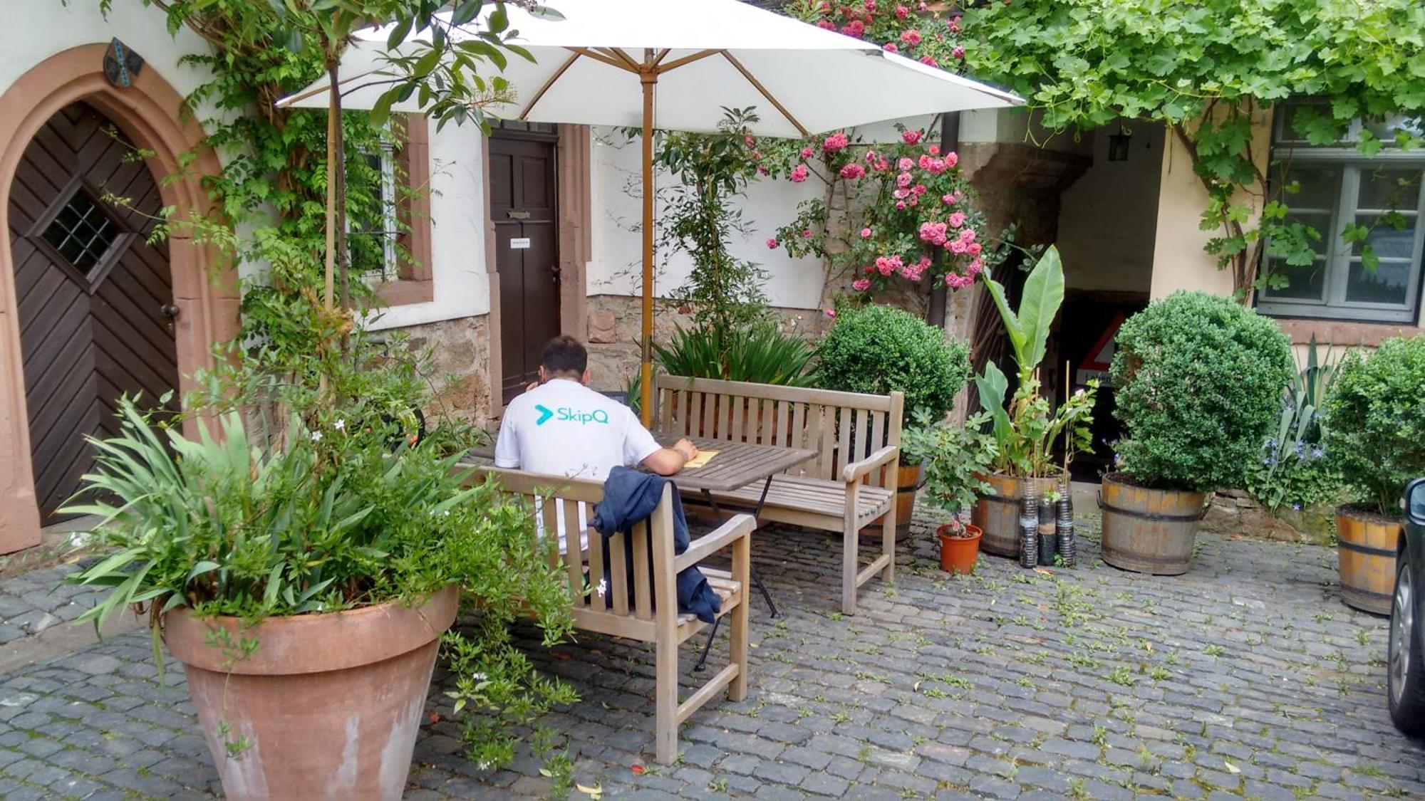 Historischer Adelshof Am Marktplatz, Atelier 70 M² Weinheim Eksteriør billede